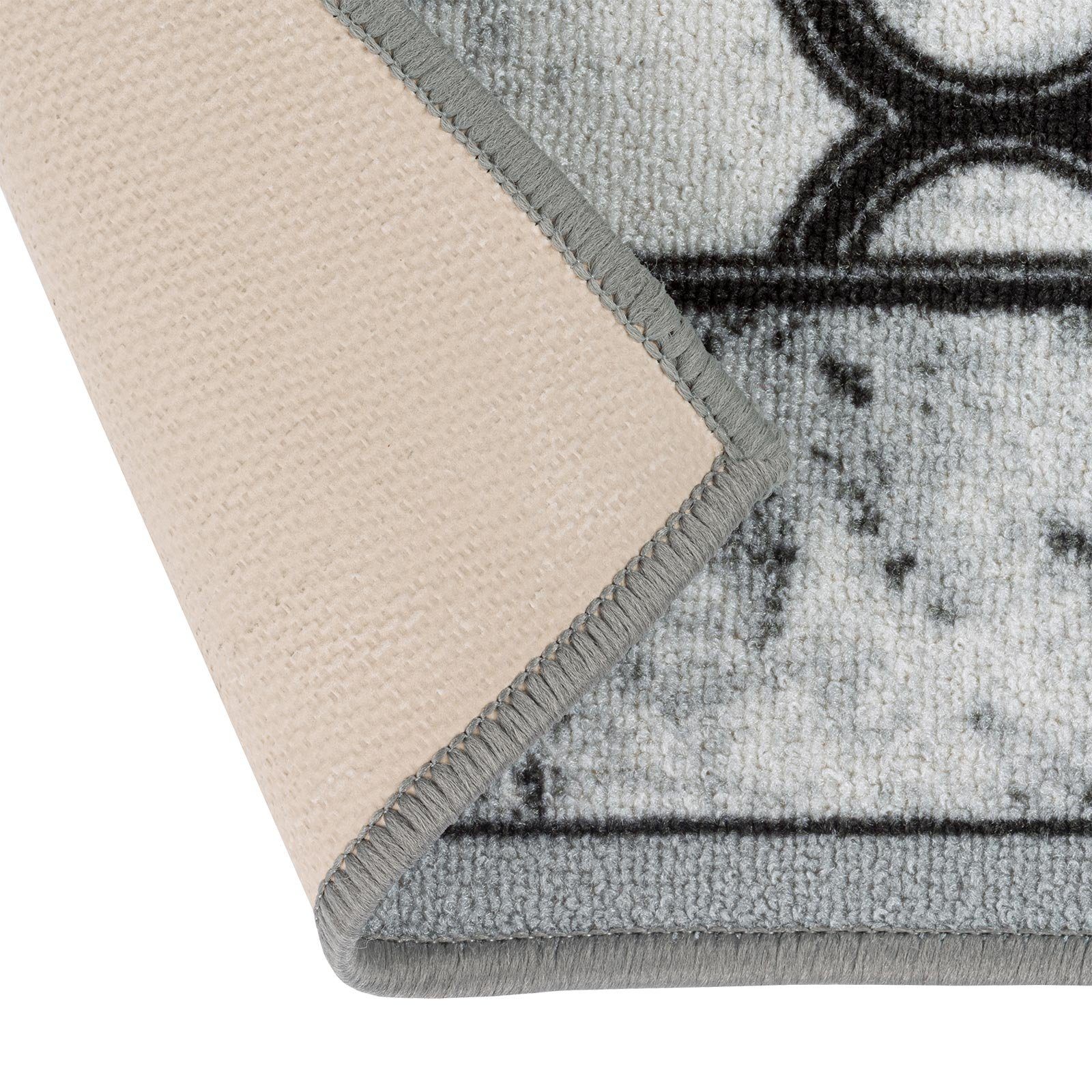 Läufer Kubu, Teppich in vielen Größen, 100% Polypropylen, Wohnteppich, Karat, Rechteckig, Höhe: 5 mm