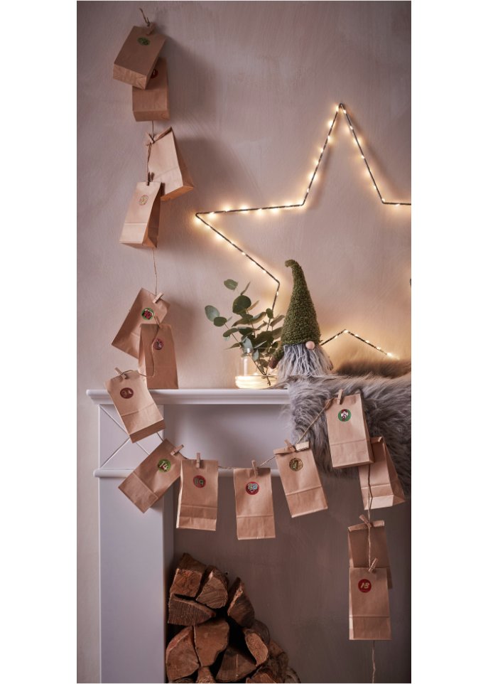 Adventskalender zum Basteln (73-tlg.Set)