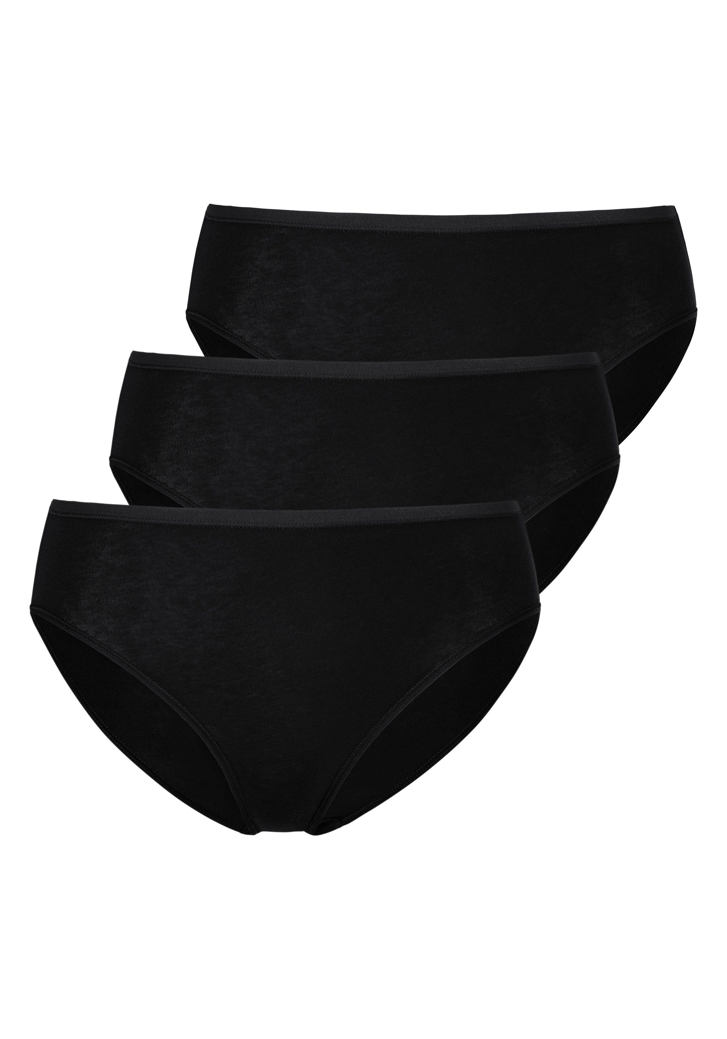 Schiesser Slip (3er-Pack) mit schmalen Abschlüssen