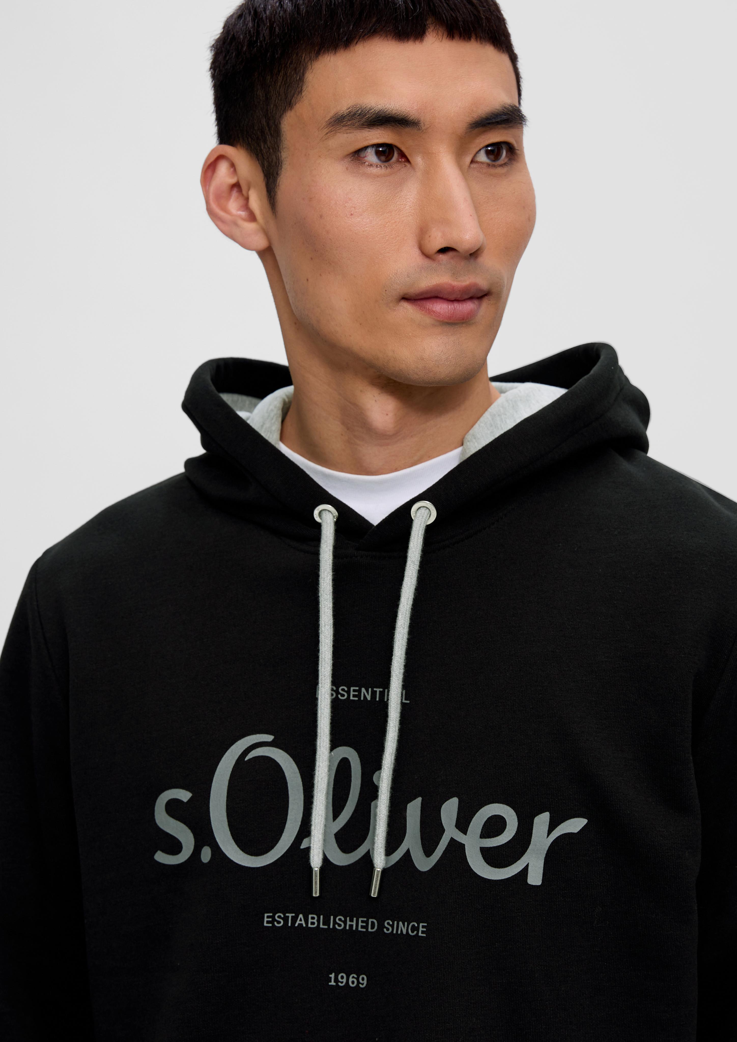 Hoodie mit Frontprint  2132732-99D1