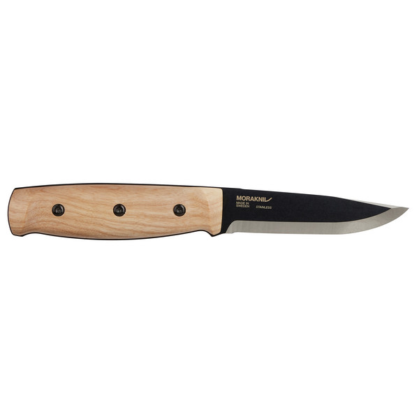 LOK BLACKBLADE ASH WOOD - Feststehendes Messer