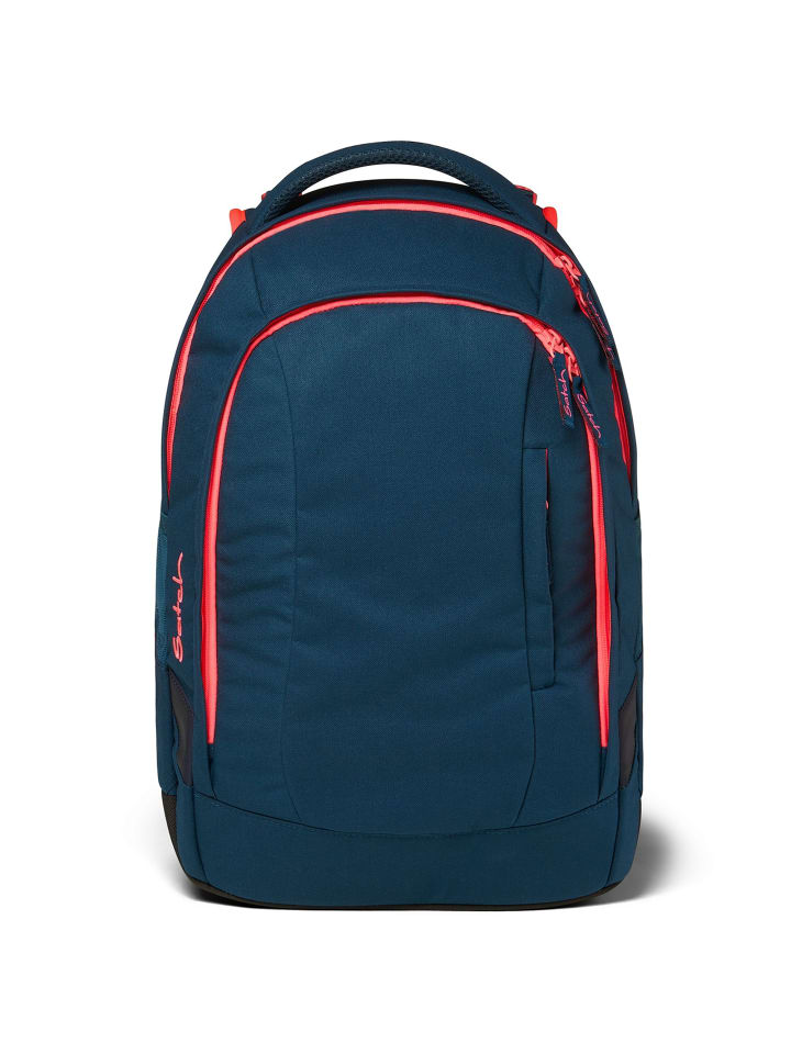 Satch sleek Schulrucksack 45 cm in petrol  pink günstig kaufen onesize