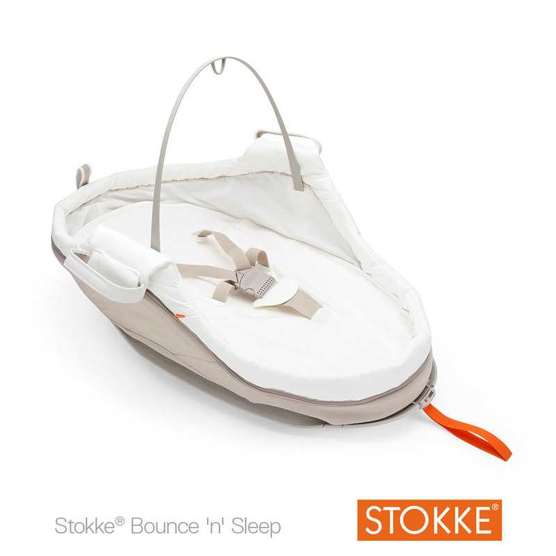 Lot de 2 housses blanches pour transat Bounce n'Sleep