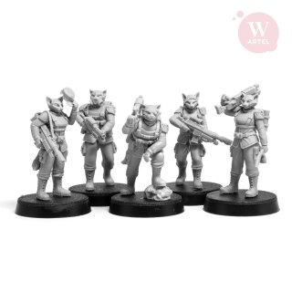 Catfolk Squad (5)