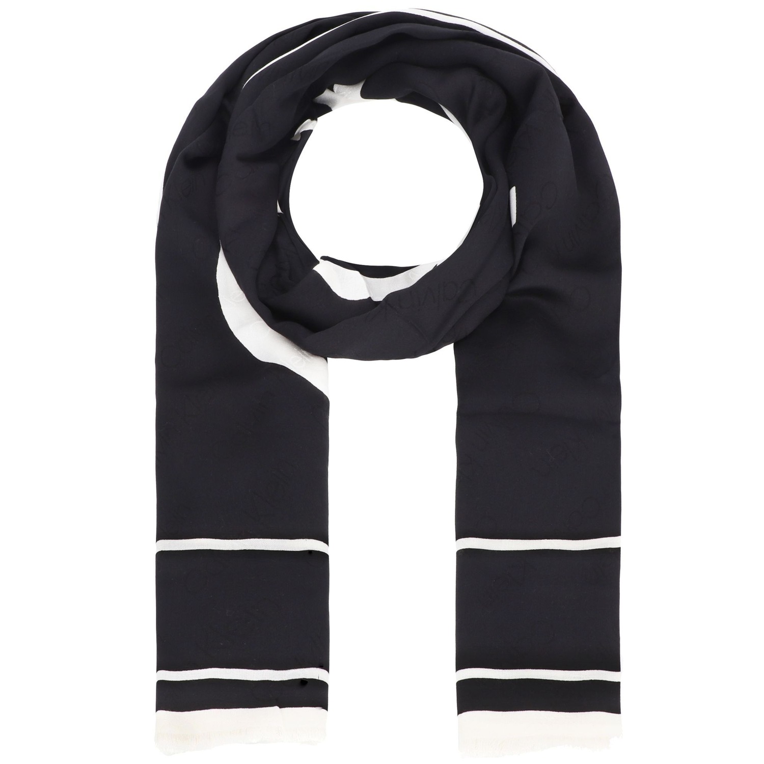 Logo Jacquard Schal 180 cm