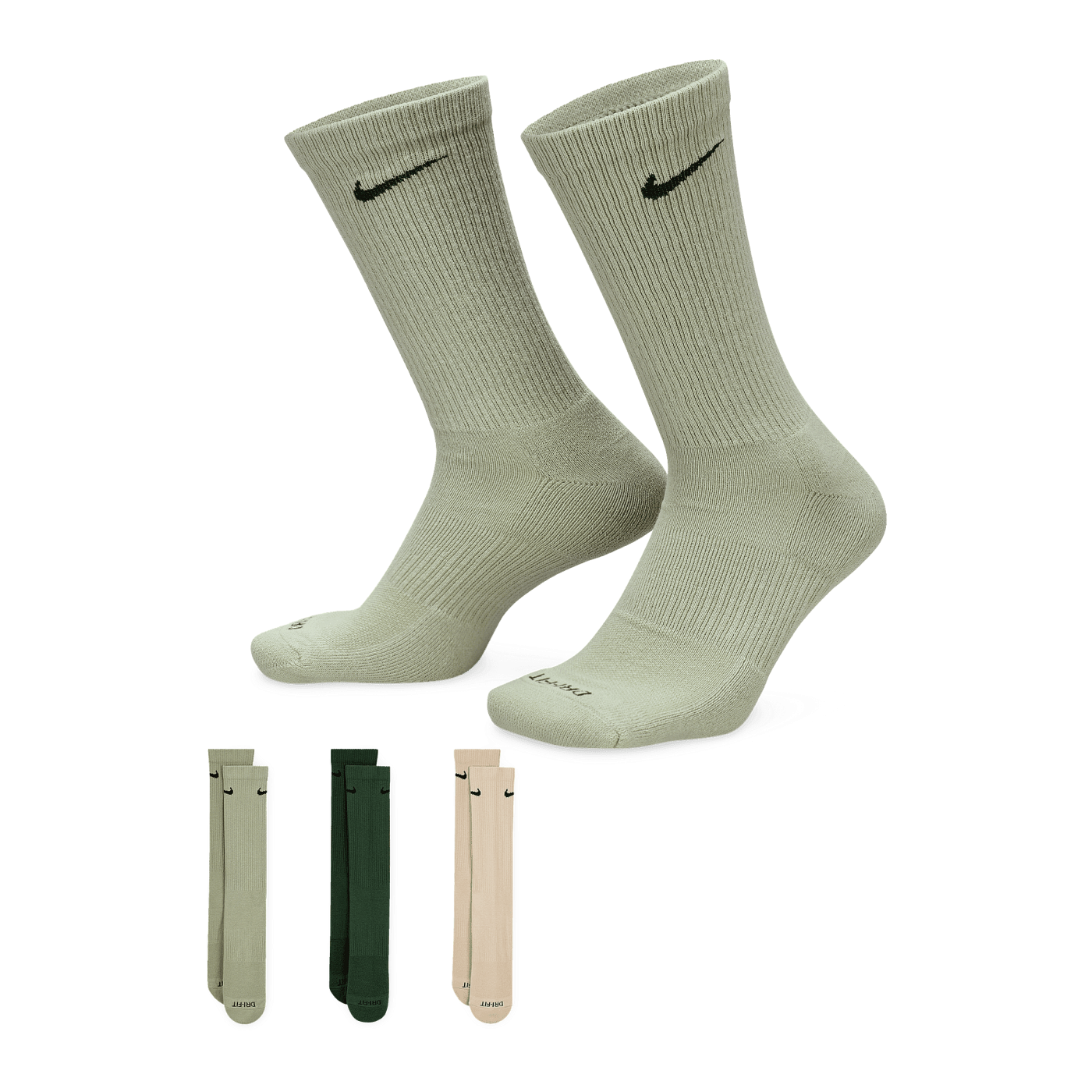 Nike Everyday Plus Cushion Crew 3er Pack Socken Mehrfarbig F994