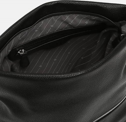 L.CREDI Klare Schultertasche 31 cm
