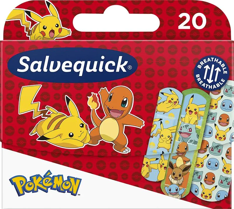 Salvequick Pokémon, Børneplaster
