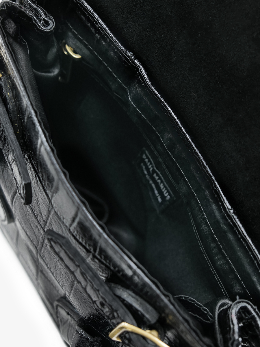 Colette M Alligator - Noir de Jais