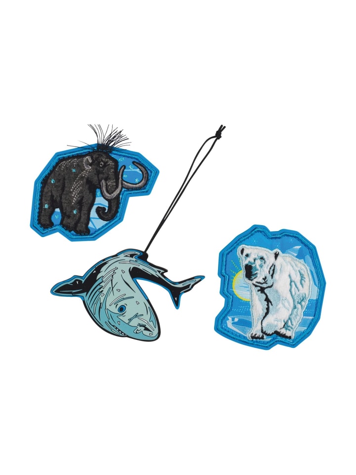 Scout Scout Alpha Schulranzen-Set 4 teilig Exklusiv Safety Light Polar Blue günstig kaufen onesize