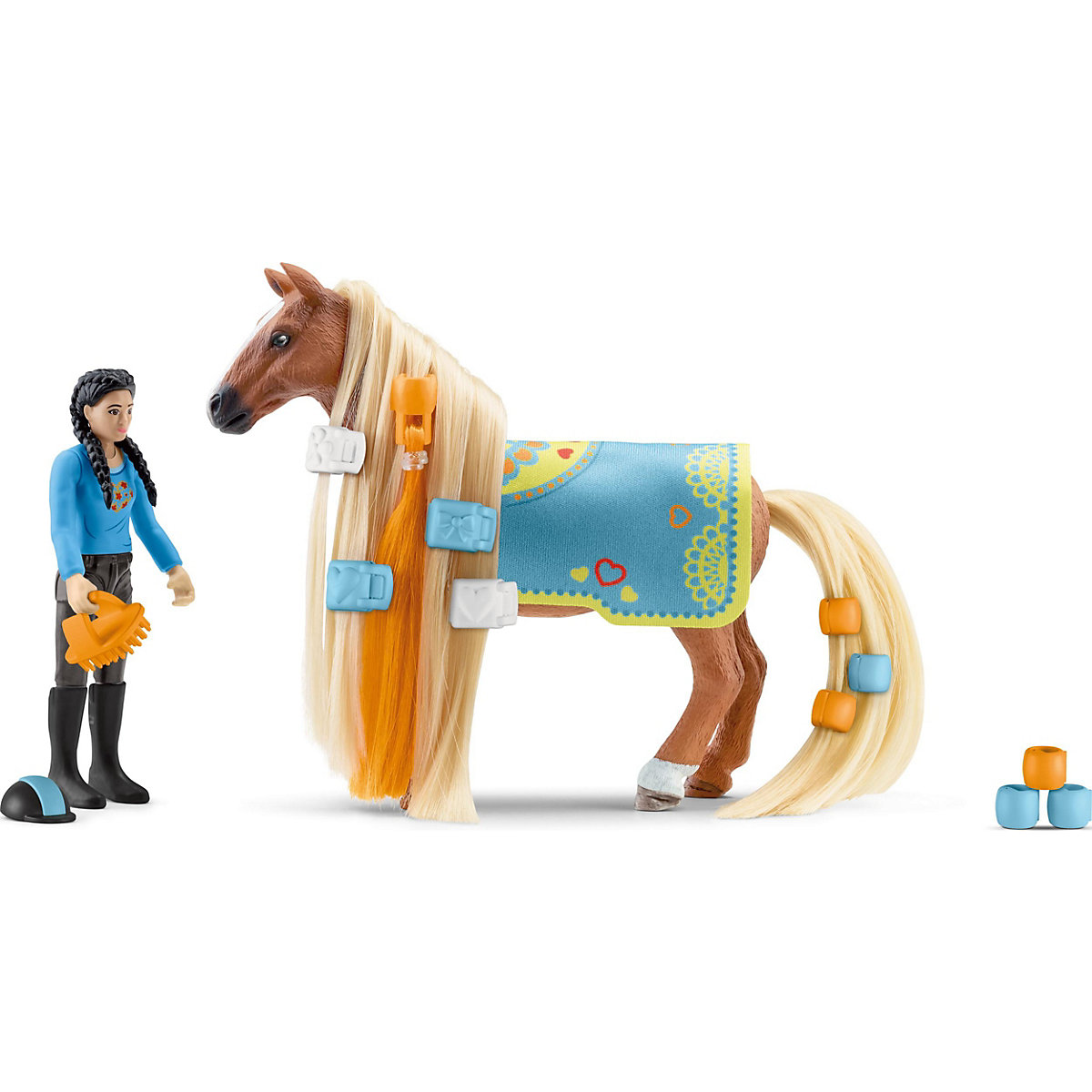 Schleich Horse Club 42585 Kim & Caramelo Starter Set