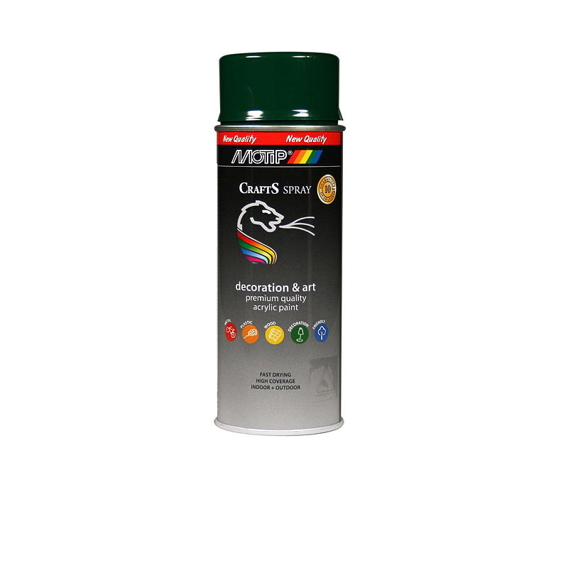 Crafts Spraymaling 400ml Mosegrønn RAL6005 Crafts