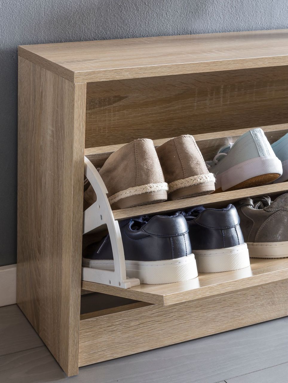 Wohnling Schuhbank ZOEY Sonoma Eiche