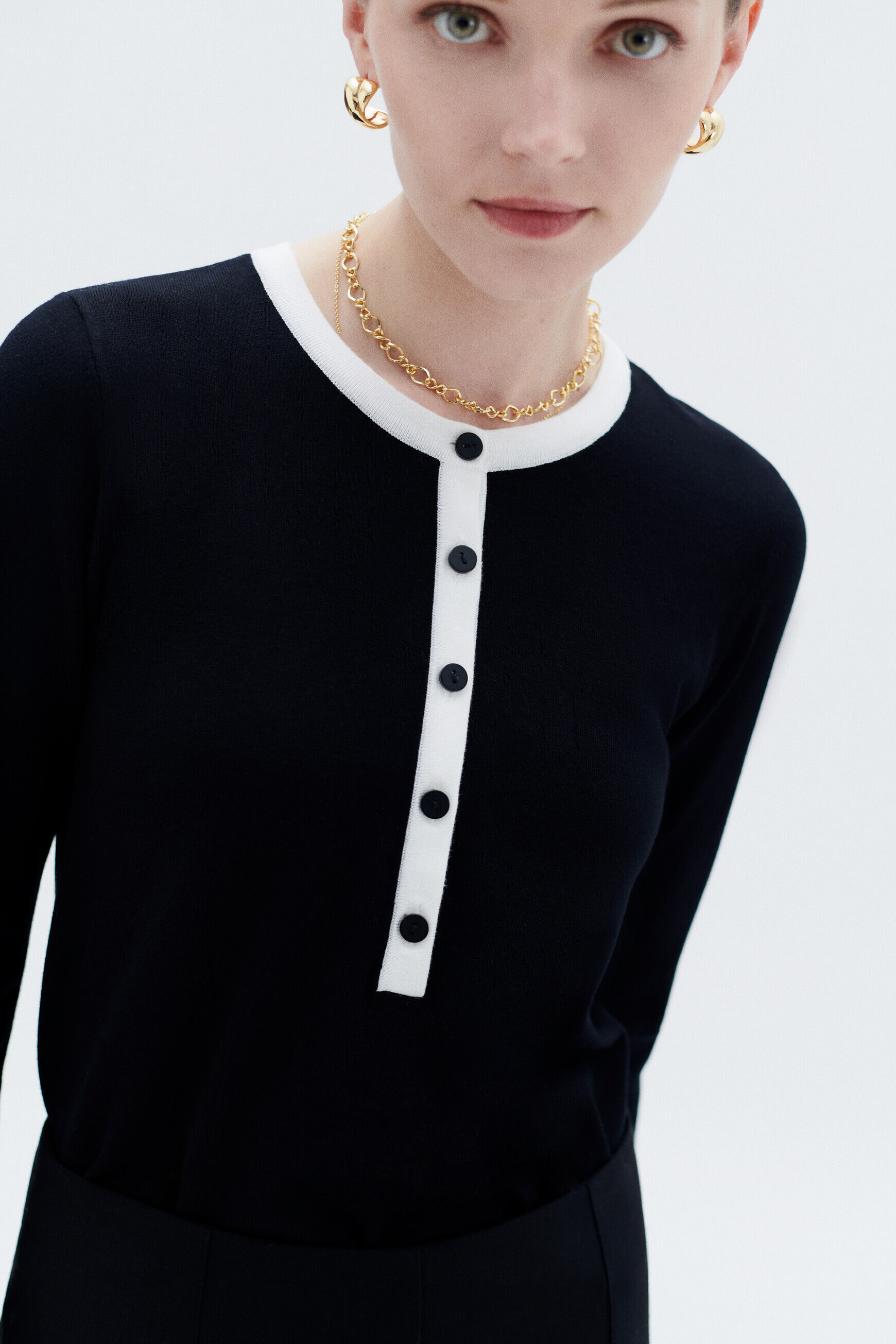 Pull milene noir femme