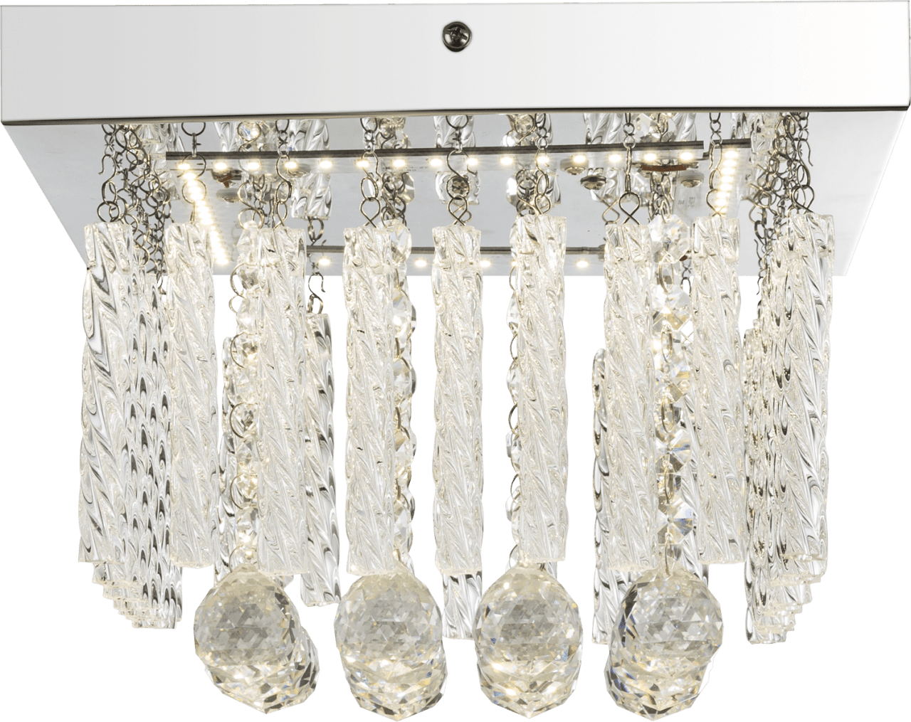 Globo Lighting - MATHILDA - Deckenleuchte Metall verchromt, LED