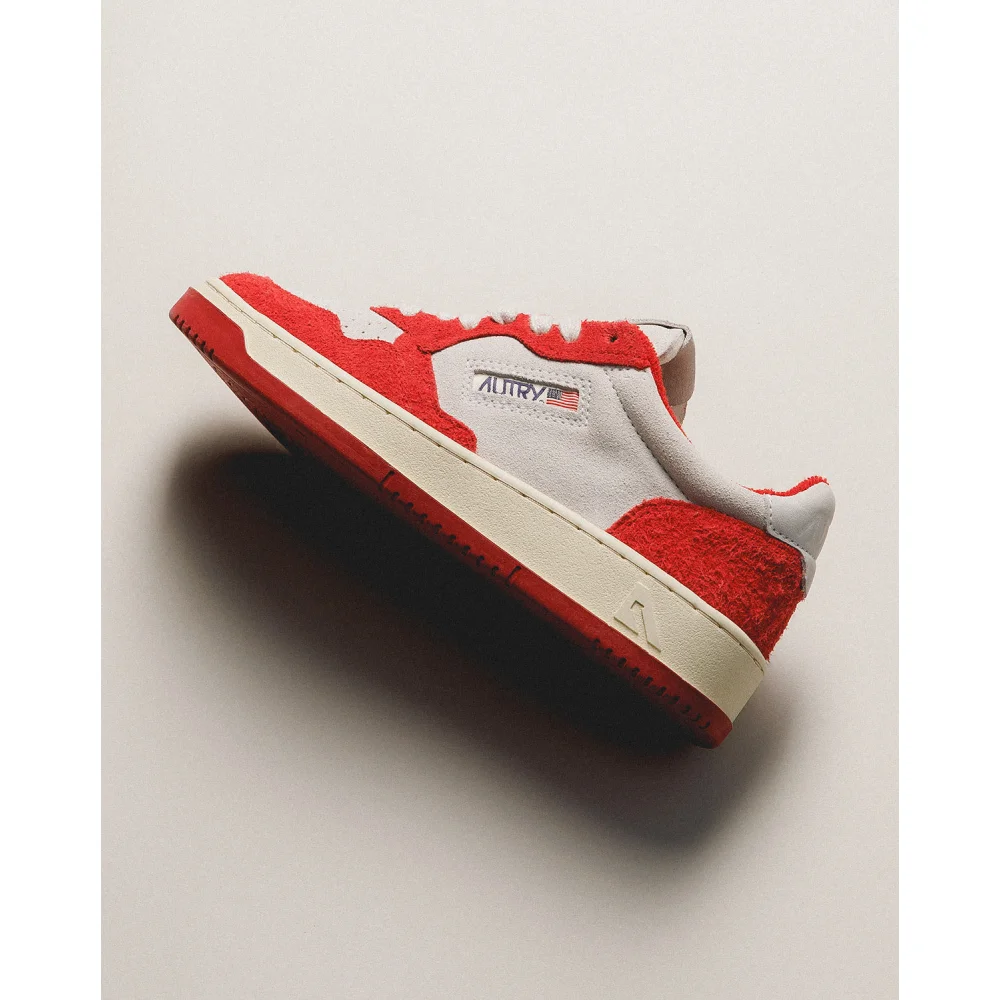 Autry Medalist W Suede Long AULWSH01 / rot