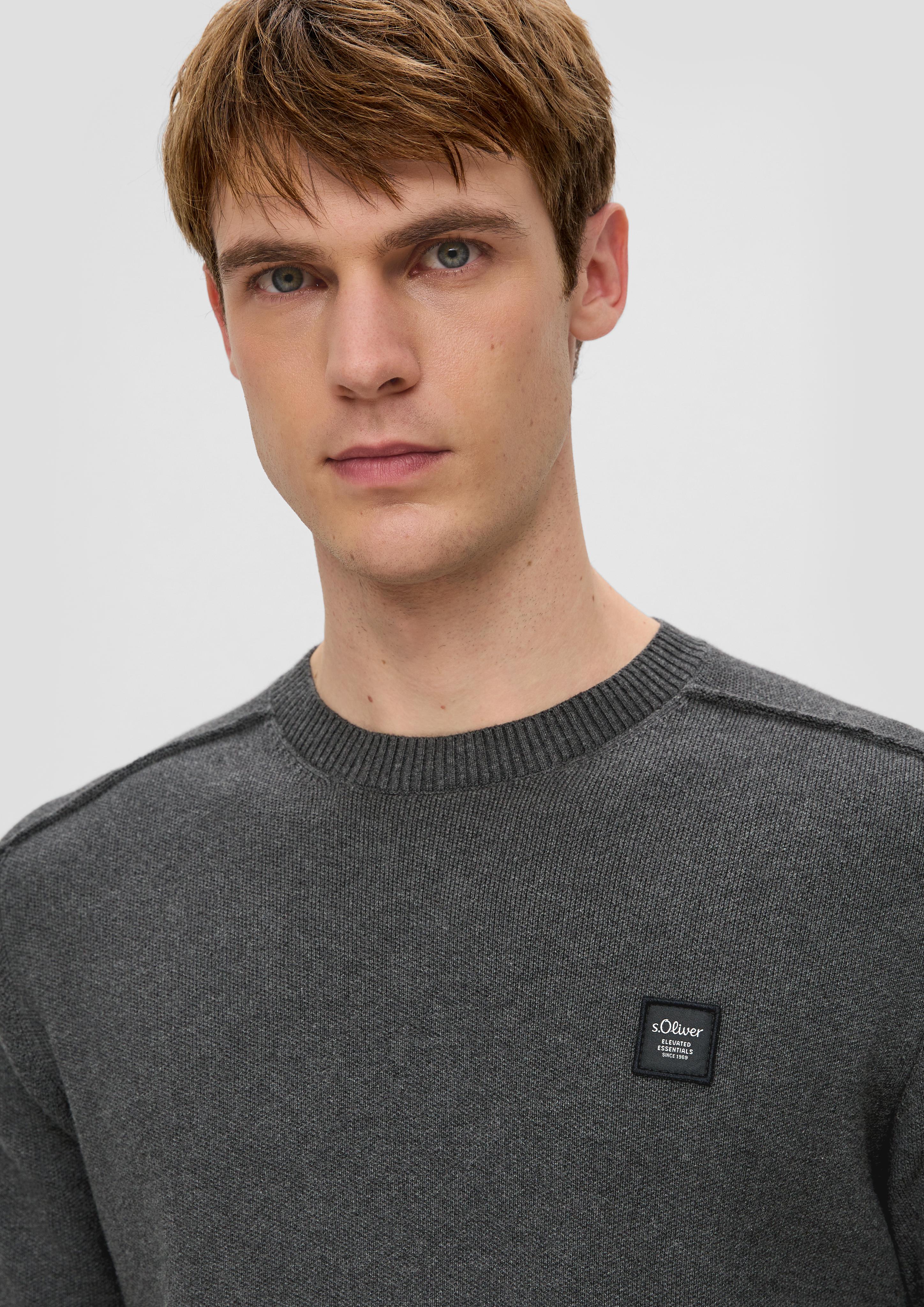 Weicher Strickpullover aus Baumwolle  2141329-98W0