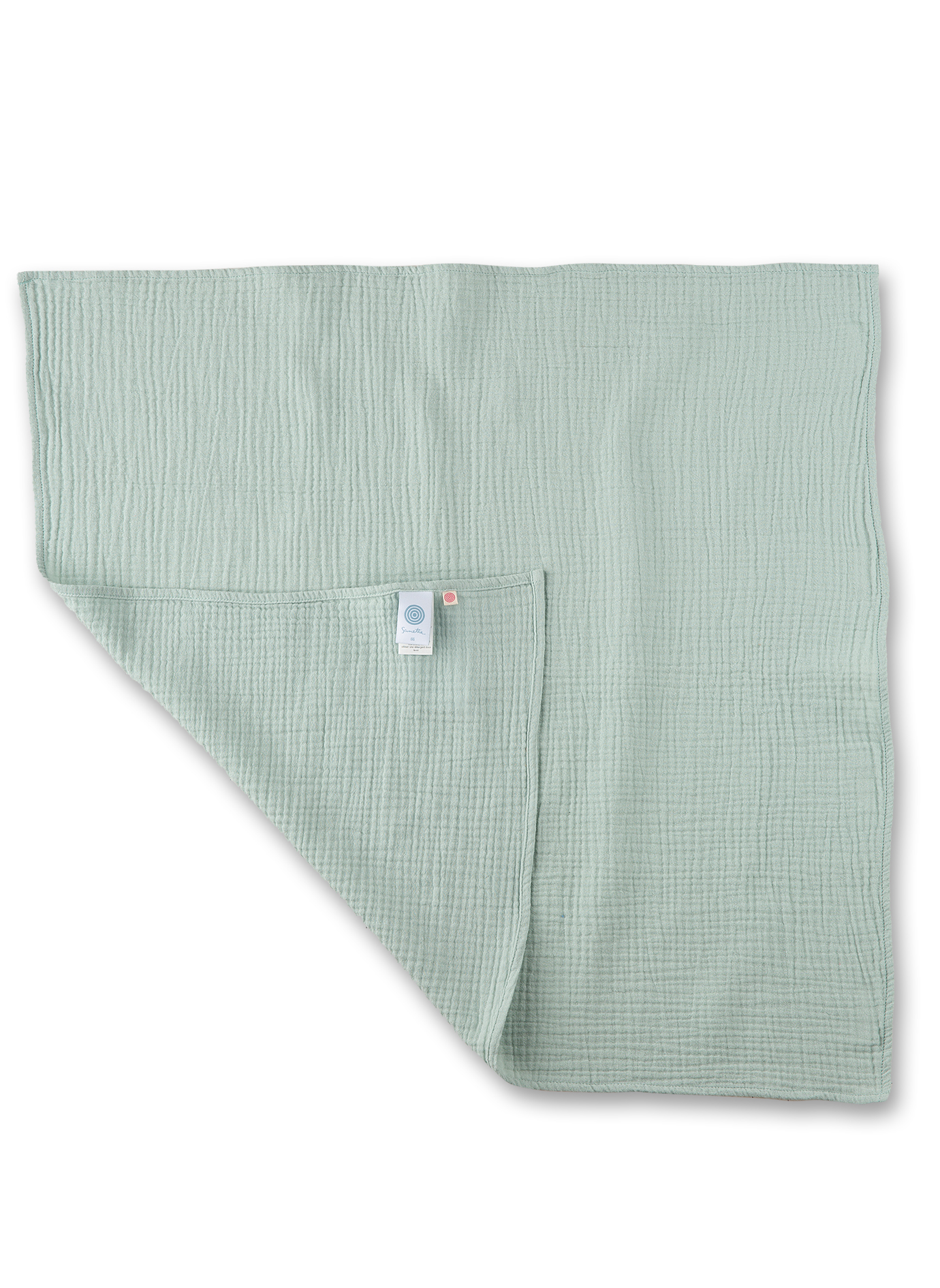 Baby-Wickeltuch Musselin (2er-Set) Blau