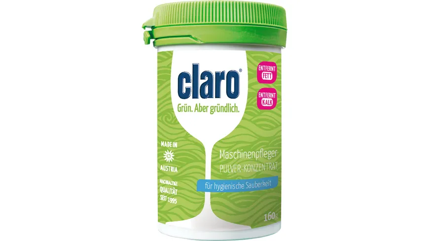 claro ÖKO Maschinen-Pfleger Konzentrat 160 g
