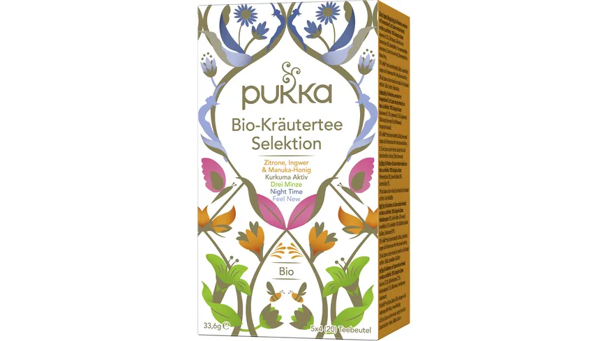 Pukka Bio-Tees Kräutertee Selektion (1 x 20 Beutel) 33.6 g