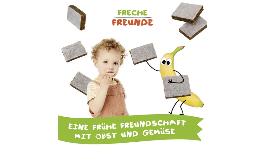 Freche Freunde Bio Riegel Banane & Kirsche 4x23g 92 g