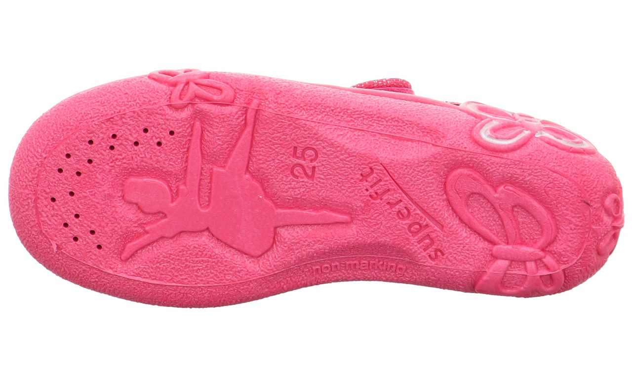 BELINDA - Pink/MehrfarbigHausschuh mit Klettverschluss