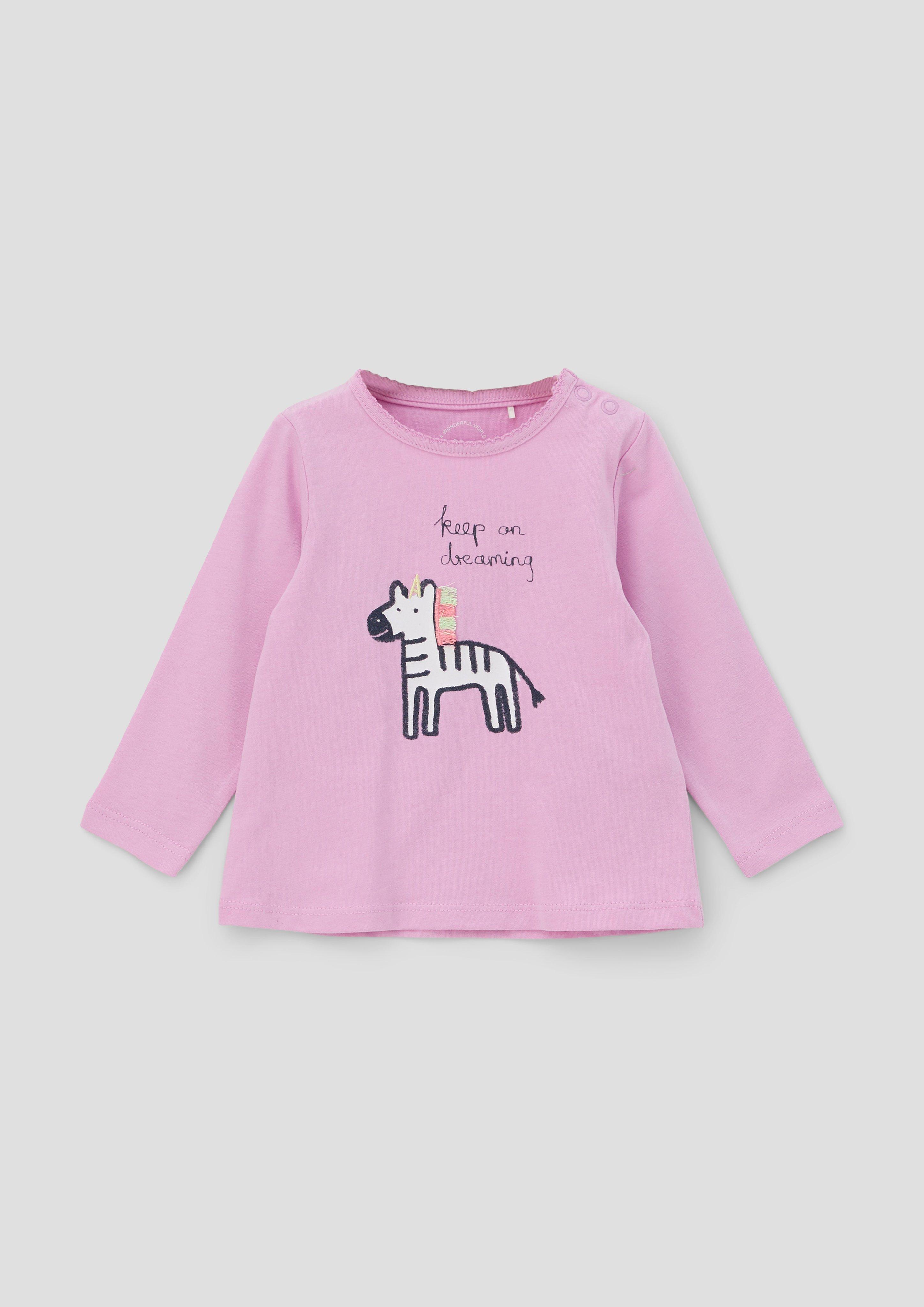 Langarmshirt mit Artwork  2142892-4442