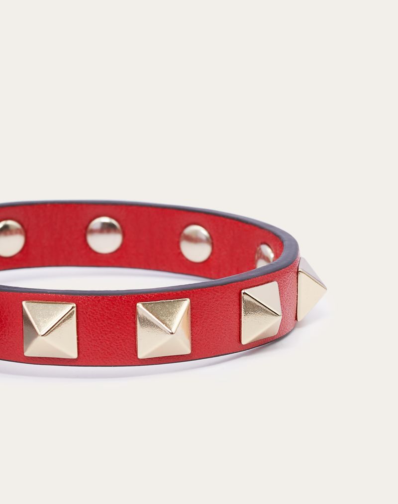 Pulseira de couro Rockstud