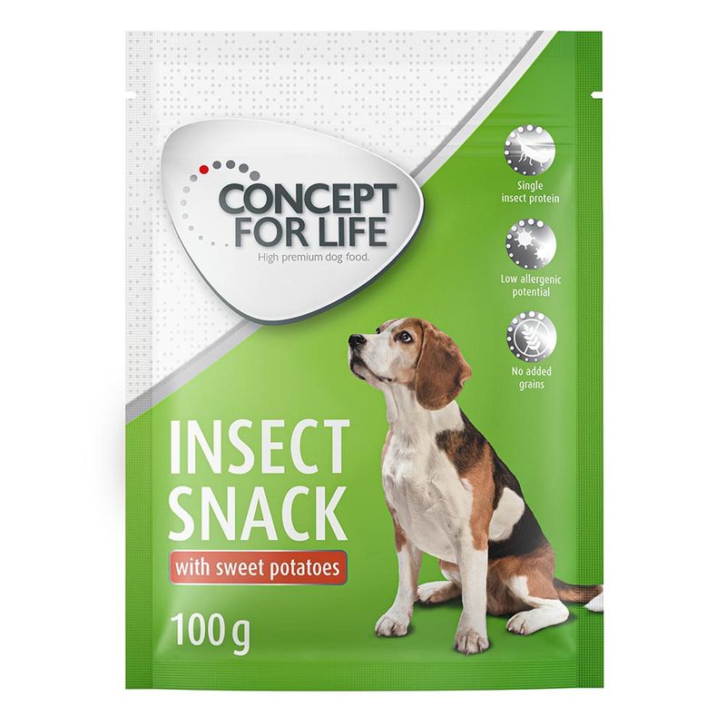 Sparpaket Concept for Life Insect Snack 3 x 100 g