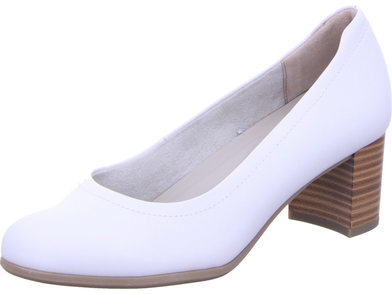 JANA Modische Pumps weiss