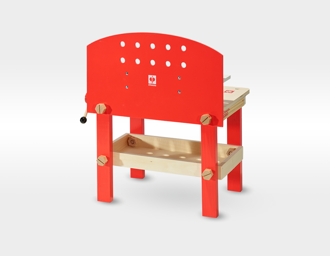 STRAUSS Holz-Werkbank Kids