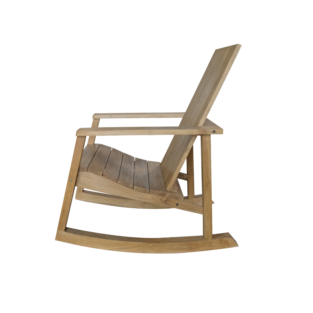 Chill Dept. Grizzly Teakholz Schaukelstuhl