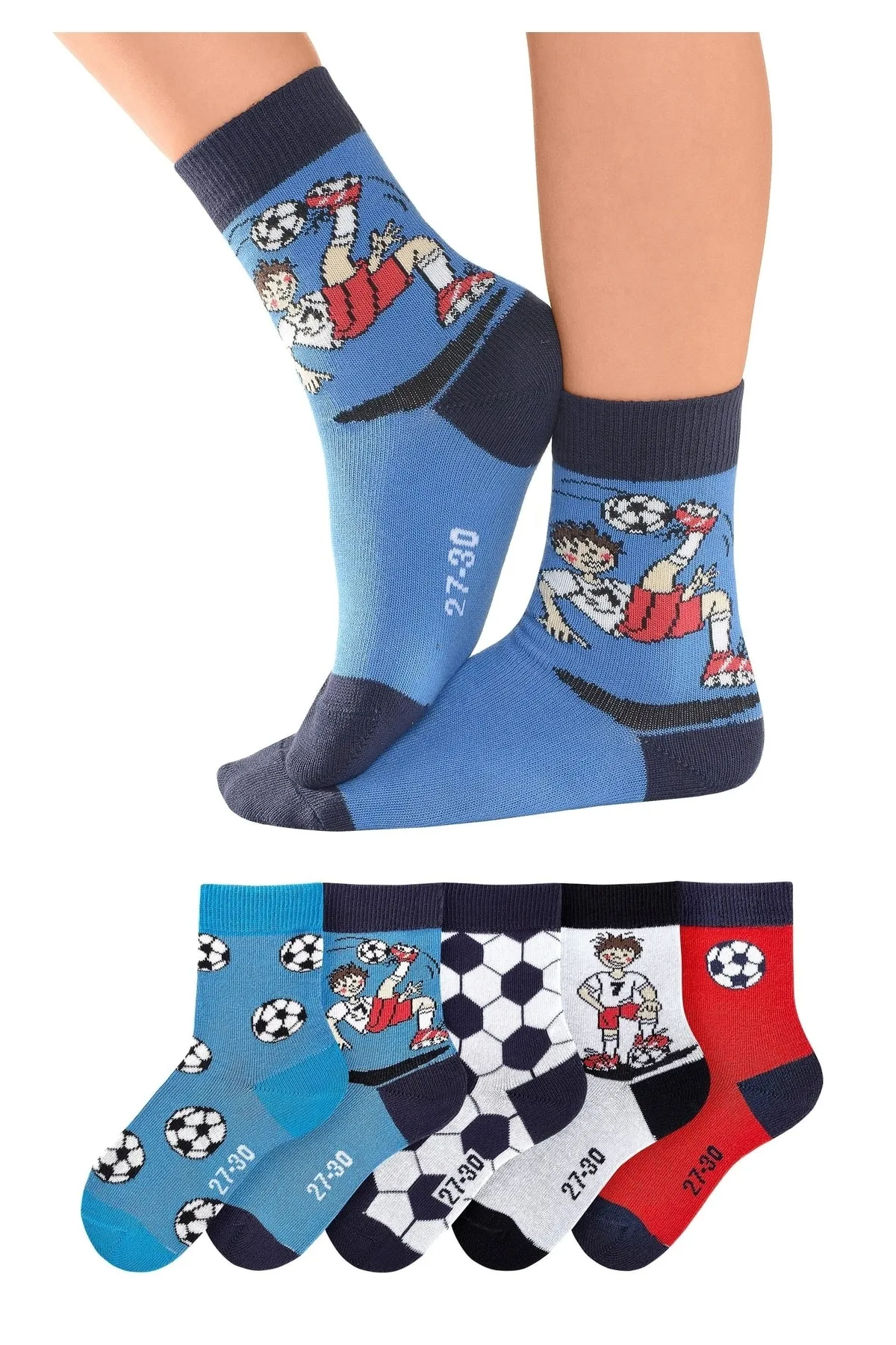 HIS  Socken - Mehrfarbig - Unifarben
