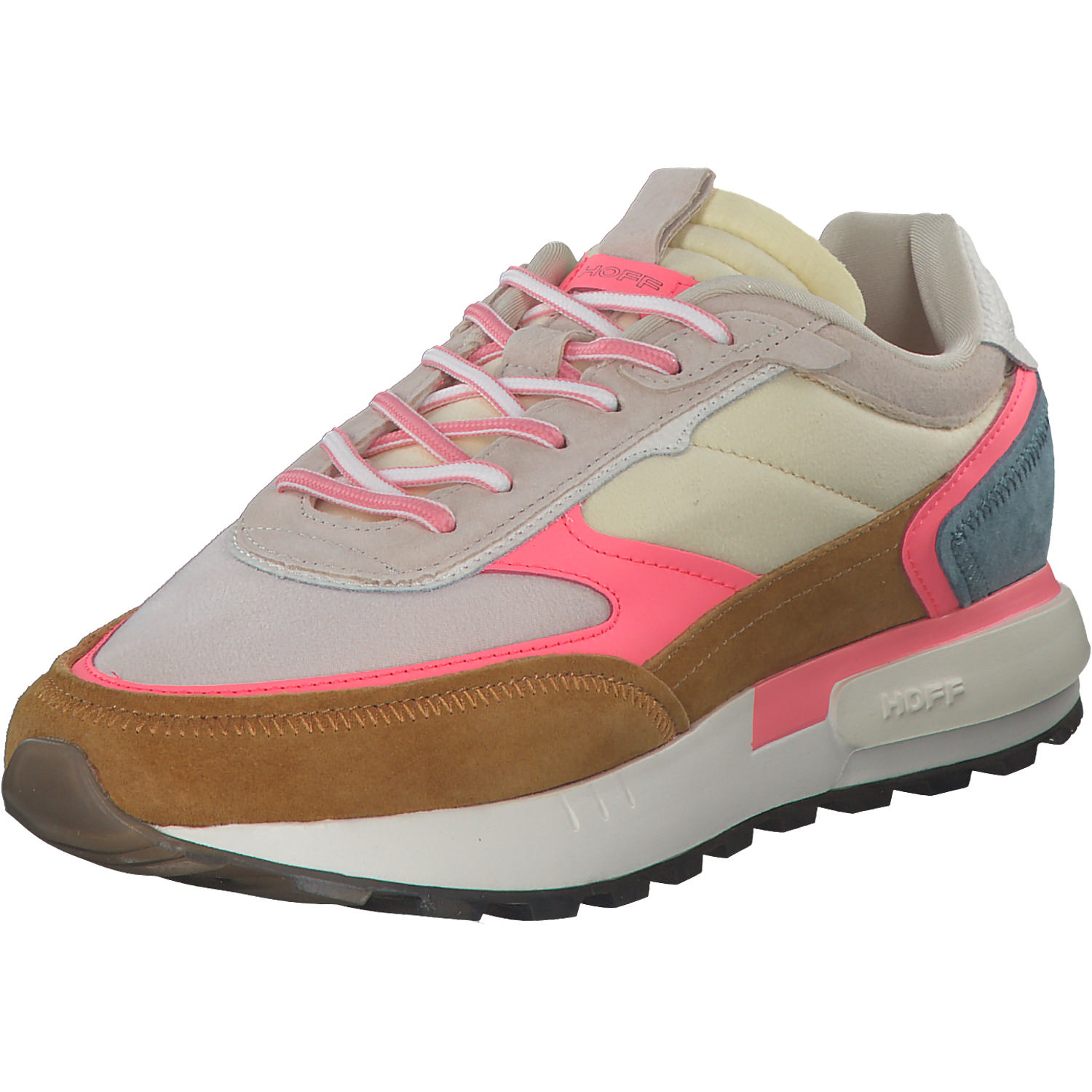 Hoff Schuhe 1230700, Schnürschuhe, Damen, braun/beige/rosa/blau