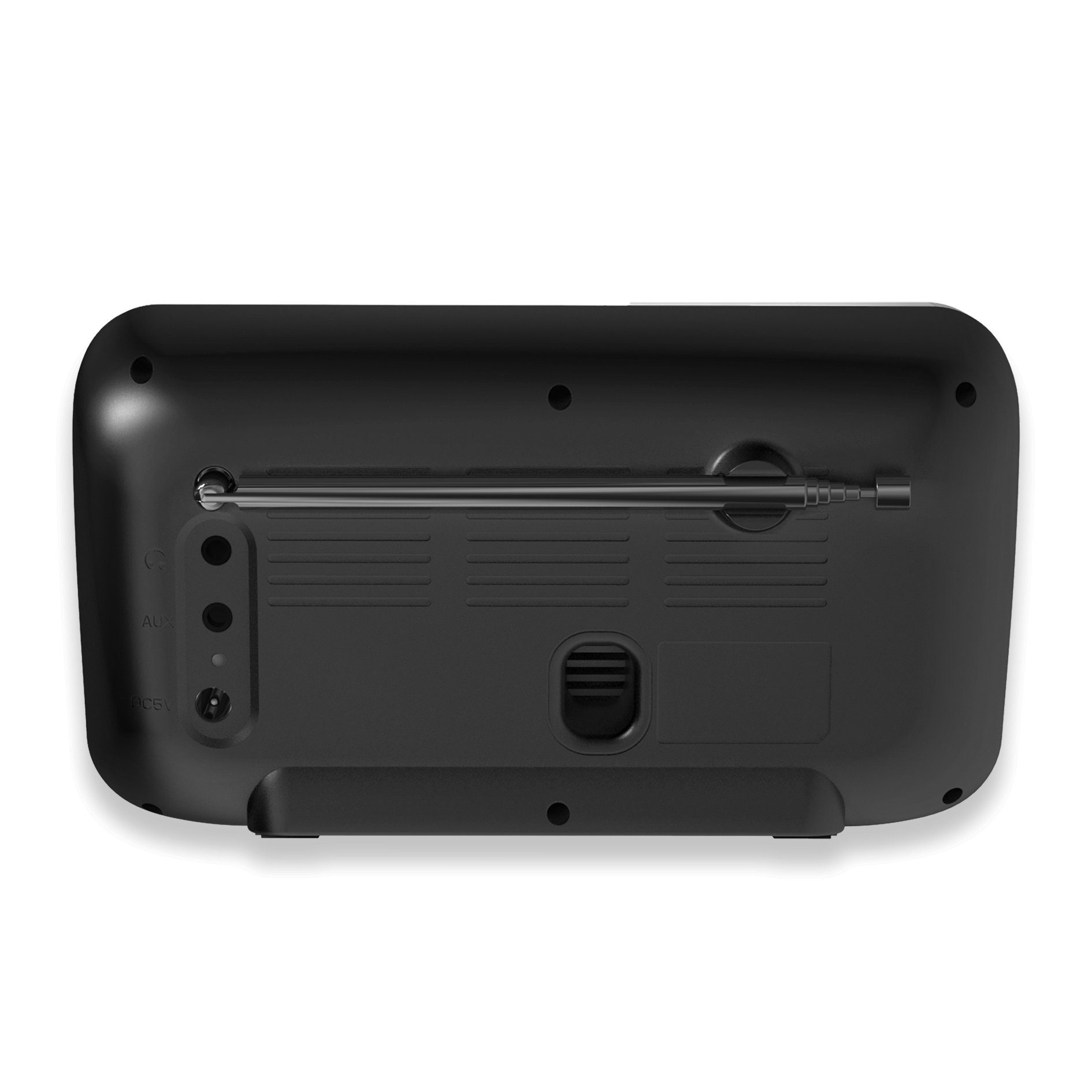Leicke DJ ROXXX DAB+ Radio 5 Watt 8 Ω Bluetooth-Lautsprecher (Bluetooth 5.0, 5 W, Empfang von allen im Sendegebiet verfügbaren DAB+ und UKW-Sendern)