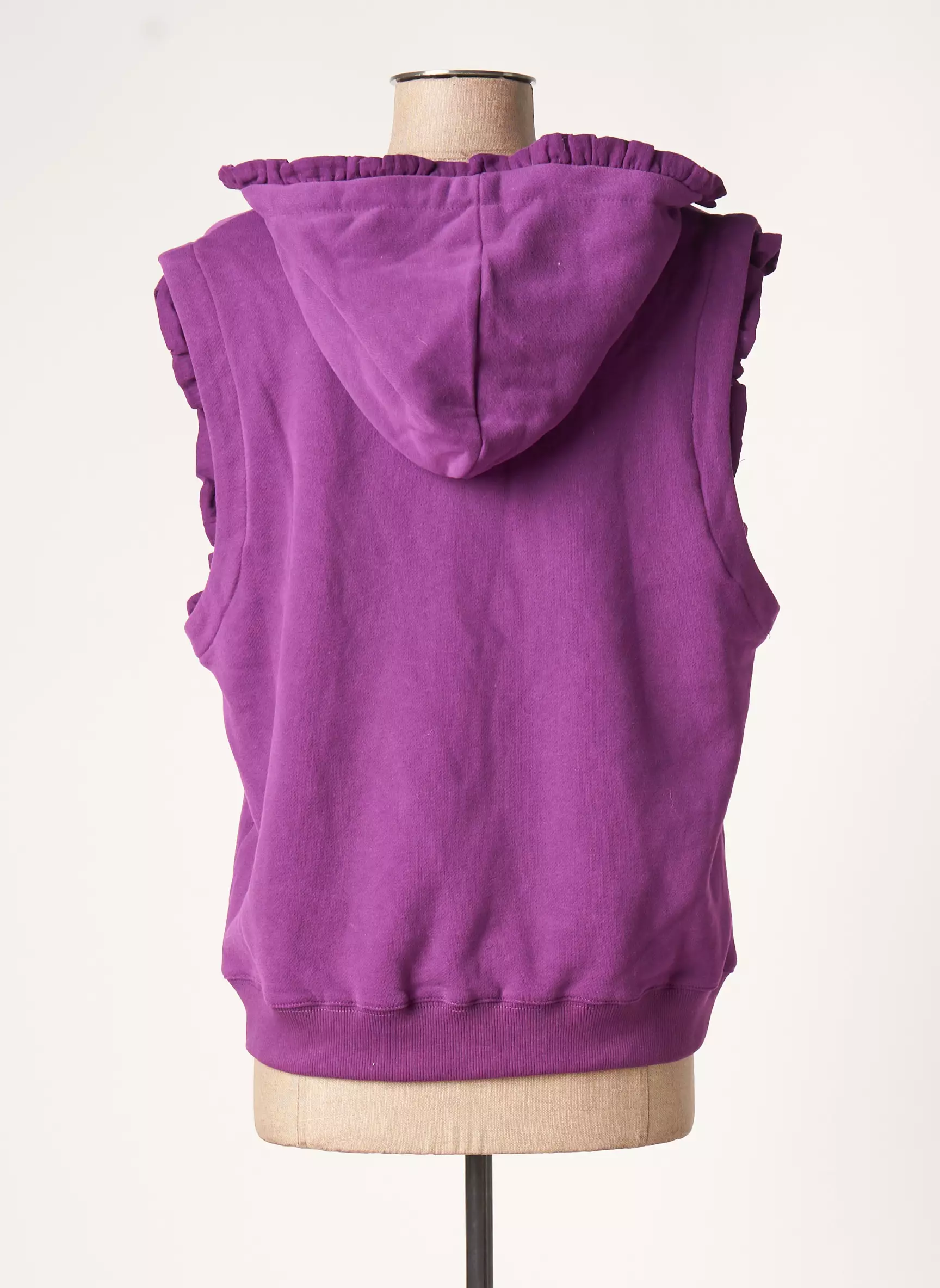 Charlior Sweat Capuche Femme couleur violet