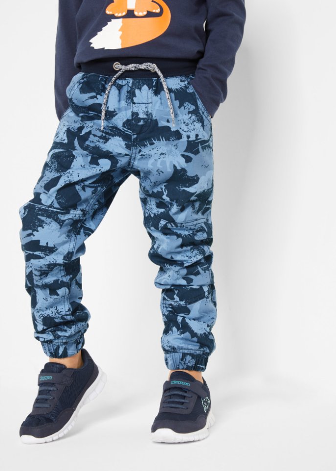 Jungen Thermohose mit Jerseyfutter, Loose Fit