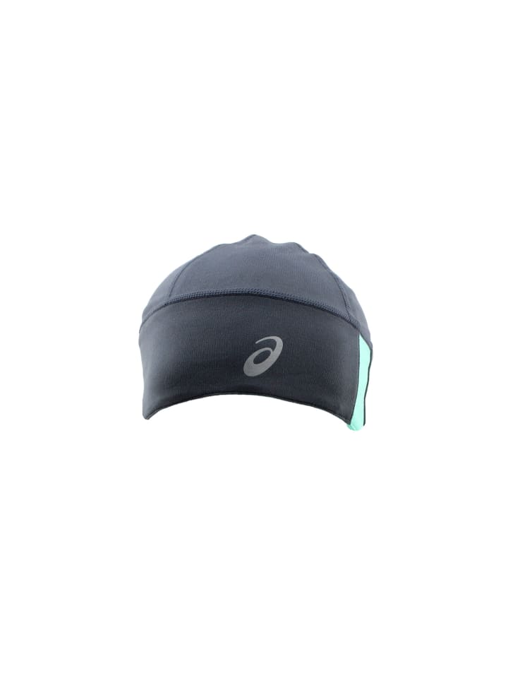 asics Accessoires Asics Thermal Lite-Show Beanie Wende-Mütze in Grau günstig kaufen onesize