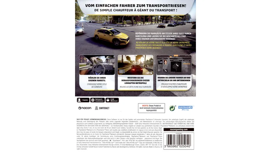 Taxi Life - A City Driving Simulator
