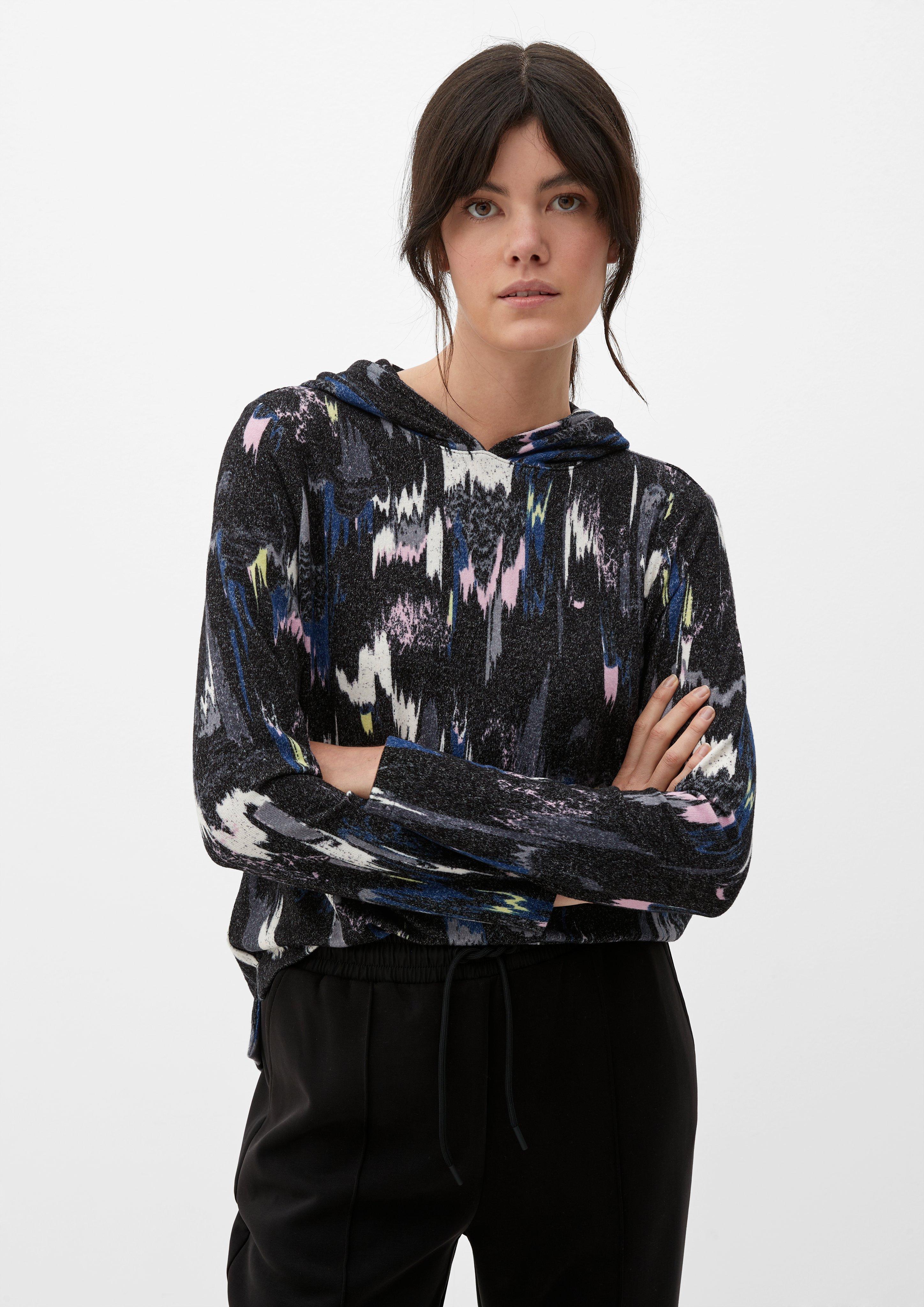 Longsleeve mit Kapuze  2125494-99A1