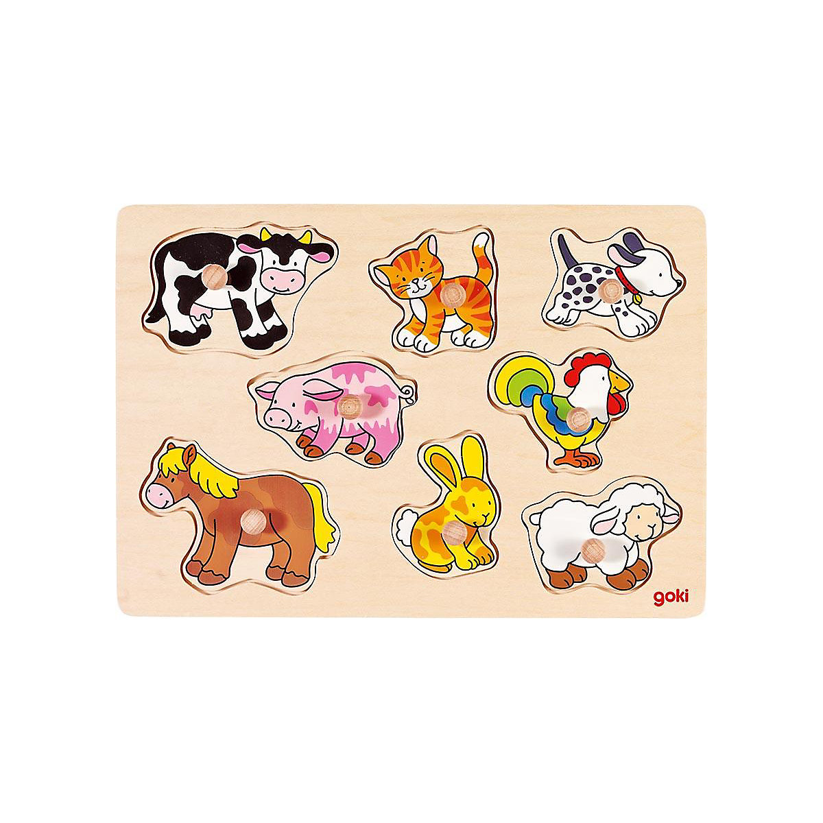 Steckpuzzle Bauernhof