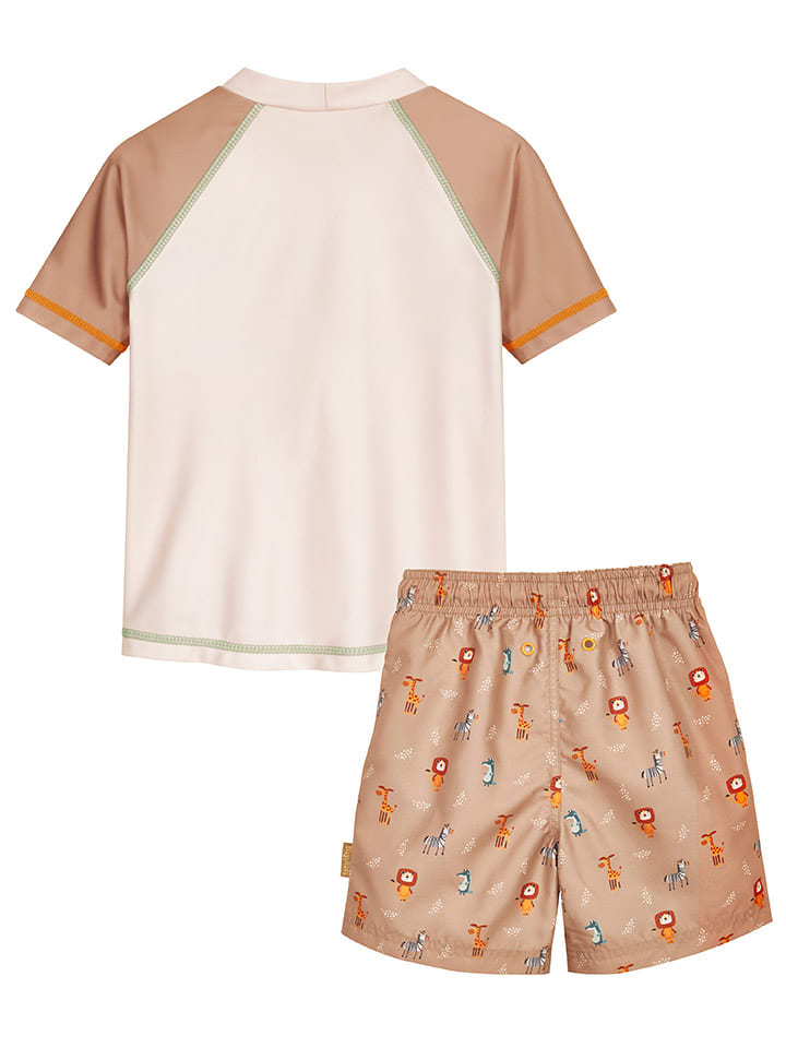 Playshoes 2tlg. Badeoutfit in Hellbraun/ Beige günstig kaufen