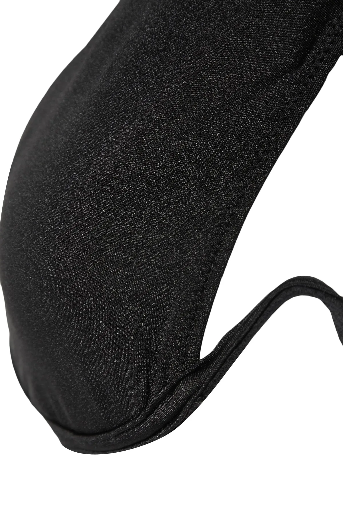 Trendyol Collection  Schwarzes Balconette-Bikinioberteil mit umgekehrtem V-Bügel TBESS22BU0203