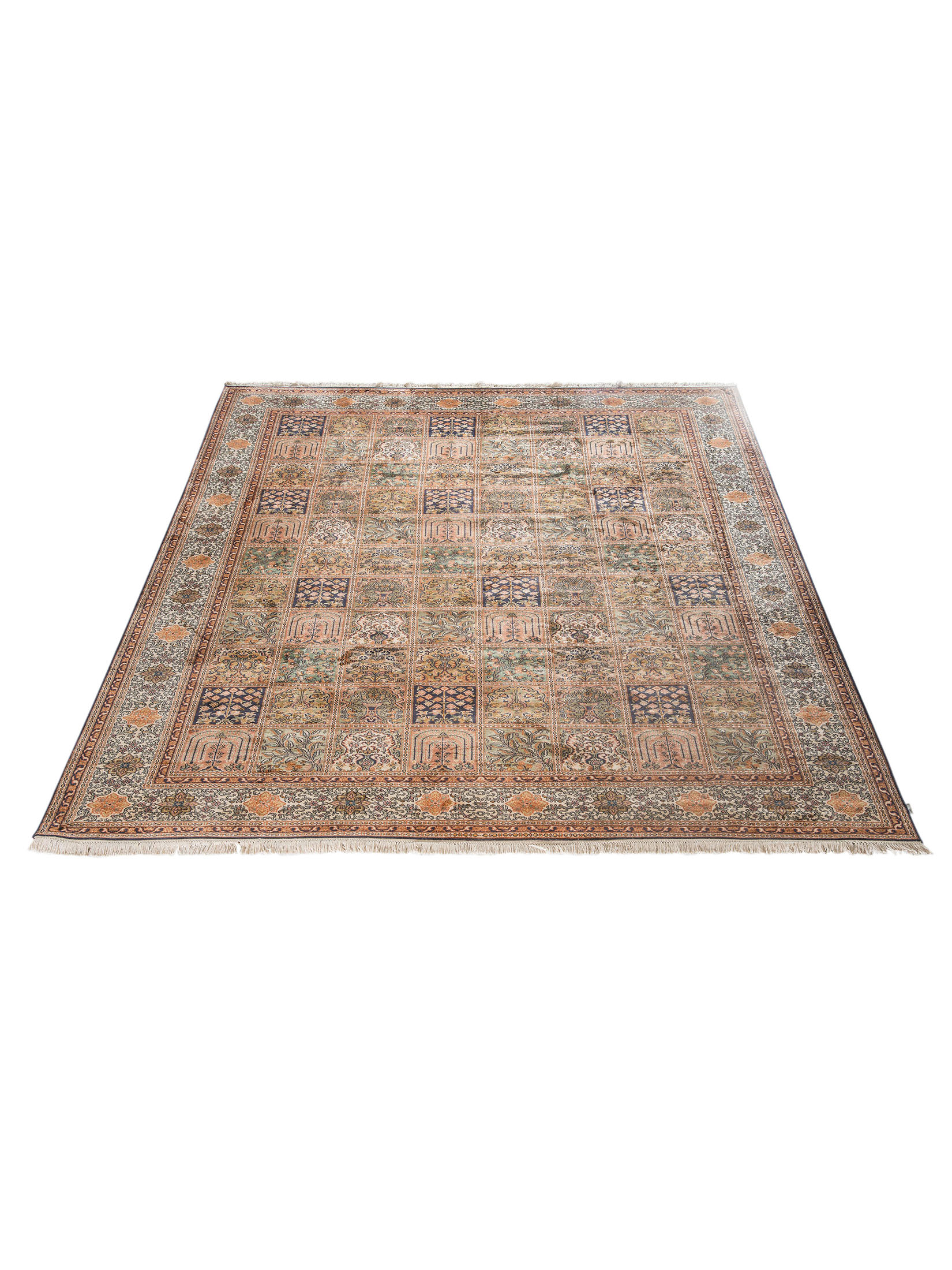 Kaschmir Seide 16/16 ca. 221 x 305 cm, Unikat / Einzelstück