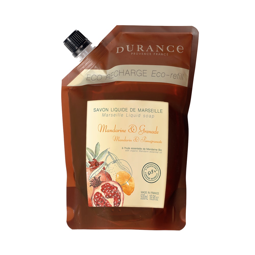 durance Mandarine Grenade Eco-recharge savon liquide 500 mL