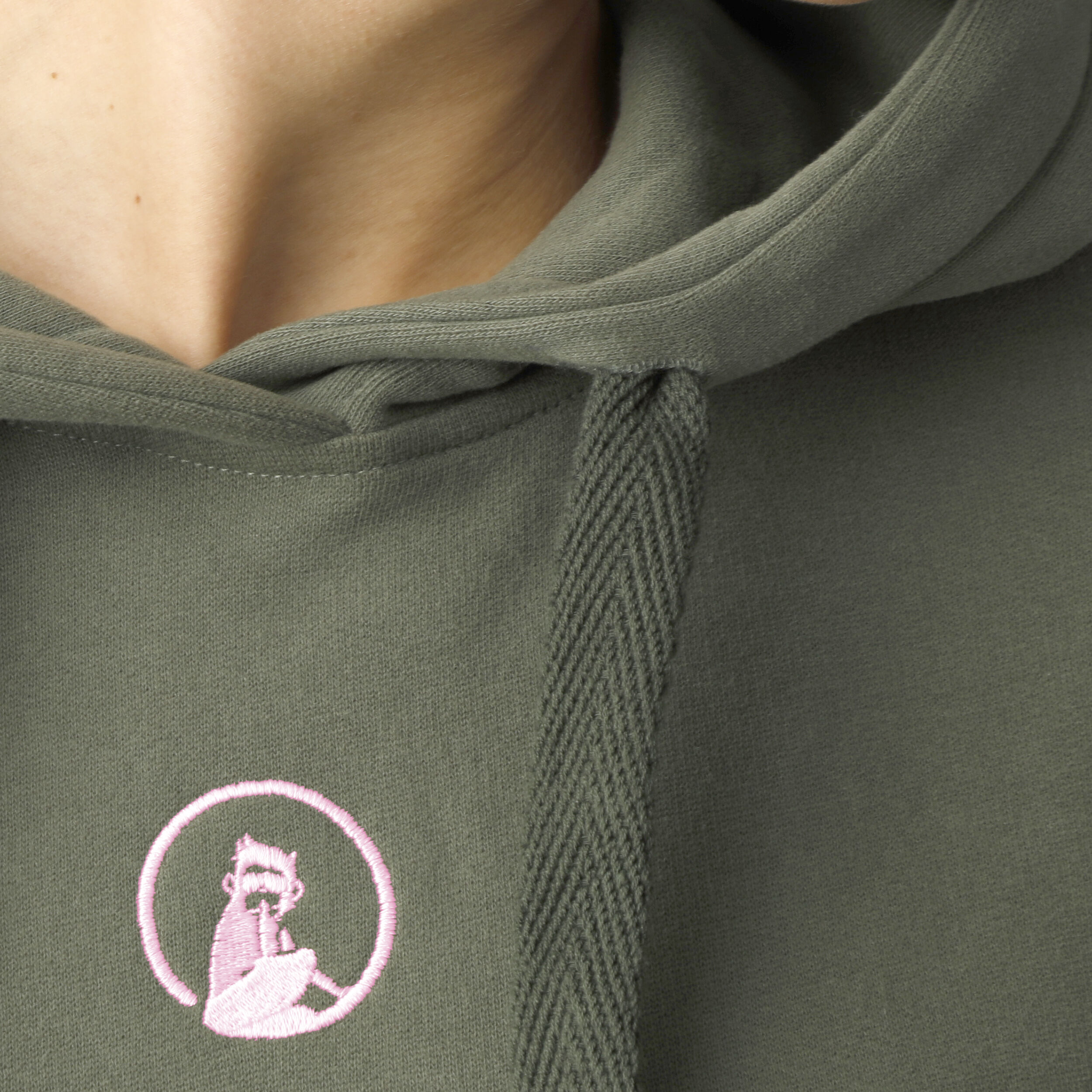 Ready To Serve Hoody Damen - Khaki