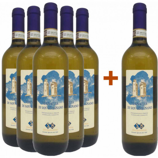 5+1 Vernaccia di San Gimignano DOCG - San Benedetto