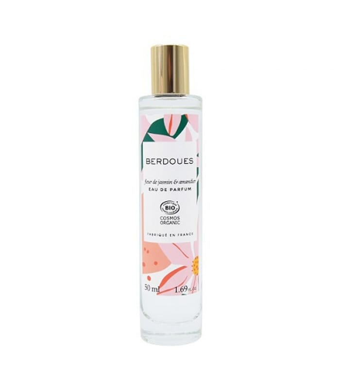 BERDOUES-FLEUR DE JASMIN & AMANDIER-Eau de Parfum Bio