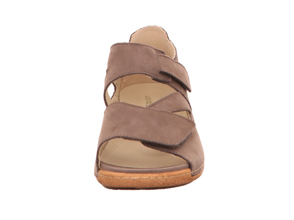 WALDLÄUFER Komfort Sandalen grau Sandalette