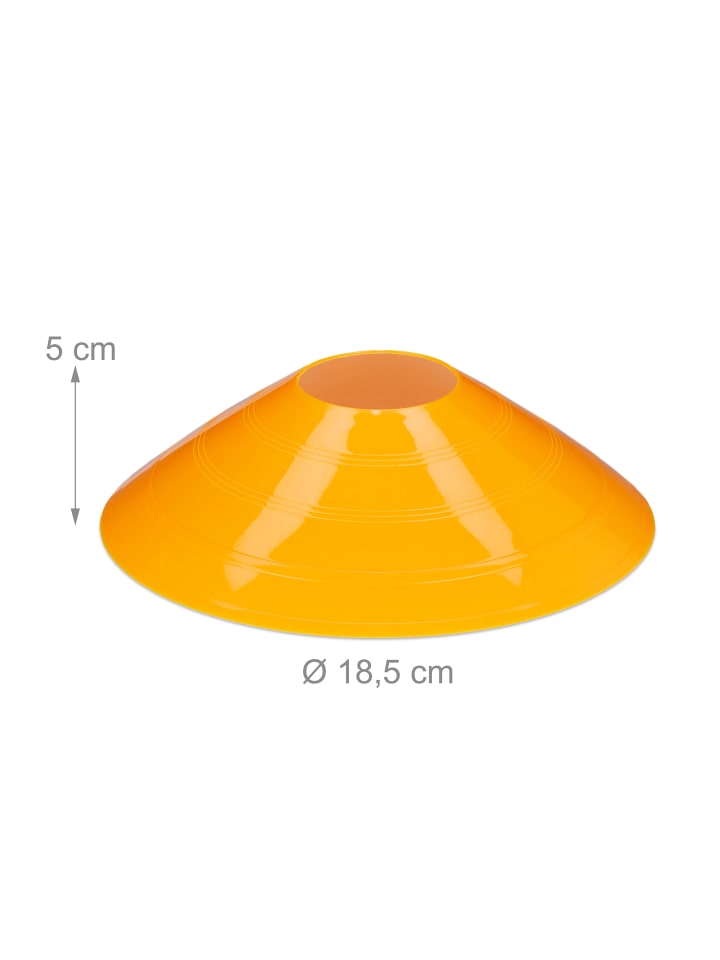 relaxdays 50x Markierungshütchen in Bunt günstig kaufen onesize